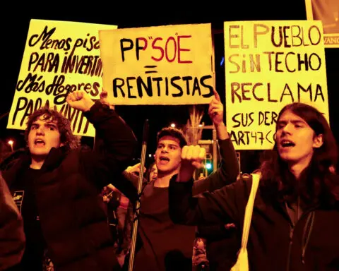 Barcelona protesters demand affordable rents as Spain juggles tourism impact