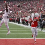 No. 2 Ohio State takes control in the 2nd half and runs over No. 5 Indiana 38-15