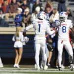 Jennings has 3 TDs as No. 13 SMU routs Virginia 33-7 to clinch a spot in the ACC title game