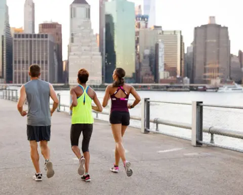 The possibility of romance may be behind the spike in running