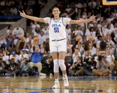 UCLA moves up to No. 1 in AP Top 25 women's basketball poll for first time in history