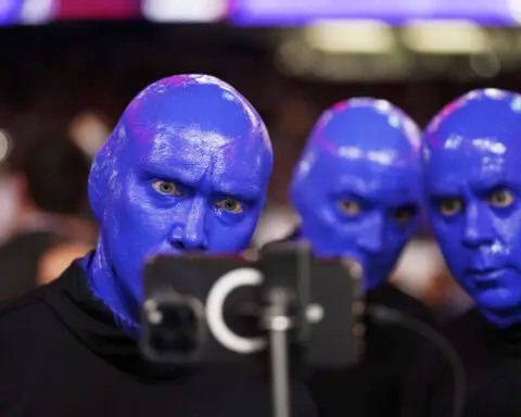 The Blue Man Group is relinquishing stages in New York and Chicago