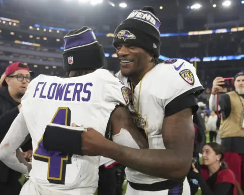 Jackson accounts for 3 TDs, John Harbaugh moves to 3-0 vs. brother as Ravens beat Chargers 30-23