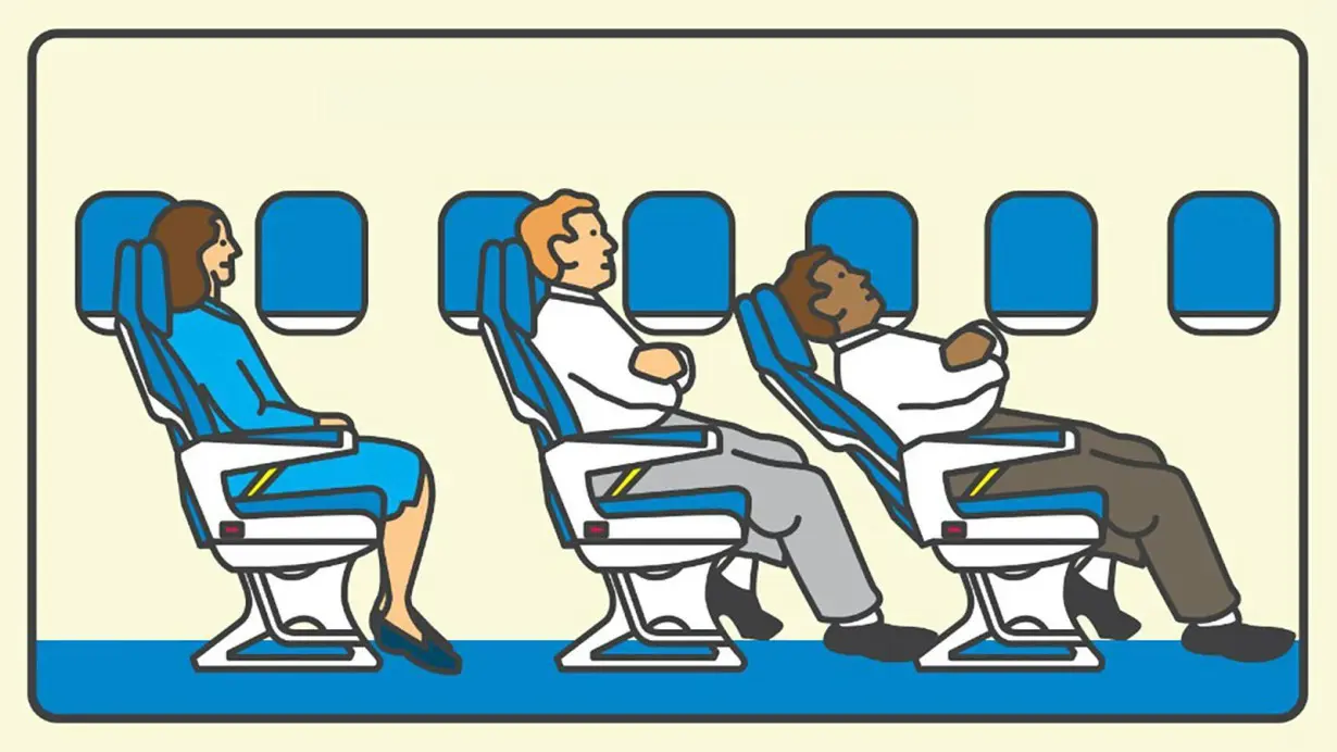 Don't put your bare feet on another passenger's armrest — and more etiquette tips for a smoother flight