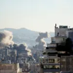 Israeli strikes pound central Beirut, suburbs