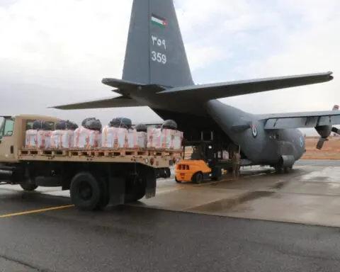 Jordan airdrops aid to northern Gaza for first time in five months, official source