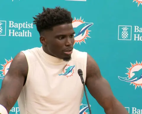 Traffic citations dropped against Miami Dolphins wide receiver Tyreek Hill