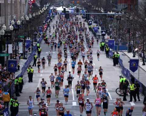 Athletics-Boston Marathon organizers to pay athletes impacted by doping offenders