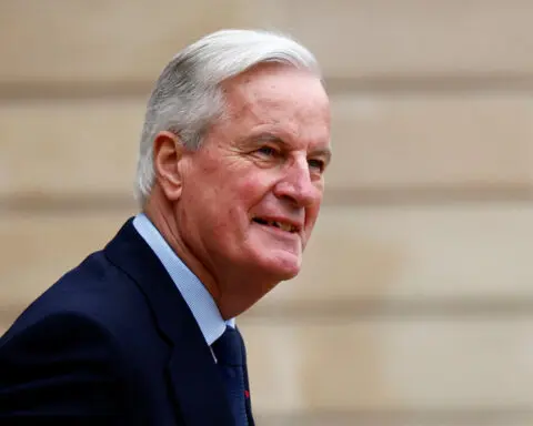 French markets wracked by budget fears; Barnier warns of 'big storm'