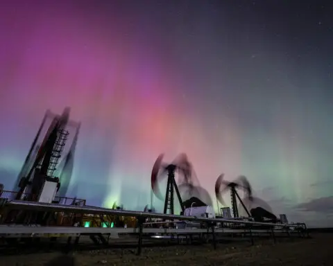 Northern lights may be faintly visible across parts of the US this Thanksgiving