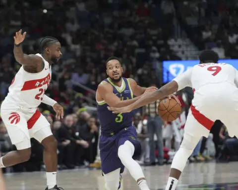 Hapless Pelicans 'embarrassed' by their 'disgusting' loss to the struggling Raptors