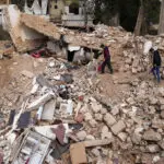 Family returns to Lebanon to find a crater where their 50-year-old home once stood