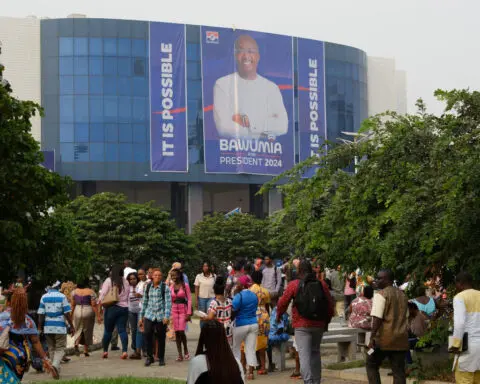 Who are the main candidates in Ghana's presidential election?