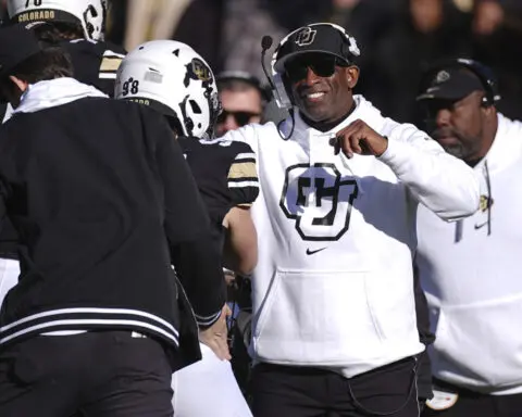 Coach Deion Sanders says No. 23 Colorado's best players will play in bowl game