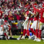 Chiefs recover botched snap by Raiders in closing seconds, clinch playoff berth with 19-17 victory