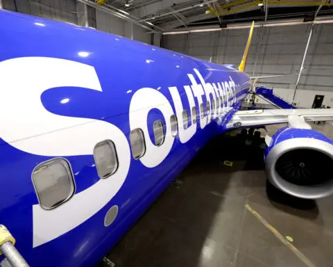 Southwest Airlines to end cabin service earlier on flights to reduce chance of injury