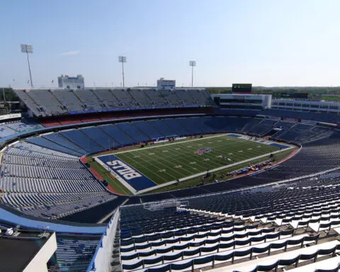 Buffalo Bills ask fans to help clear snow as Highmark Stadium braces for ‘two to three feet of snow’ over the weekend