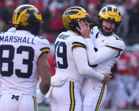 Brawl ensues after Michigan deals stunning upset loss to rival Ohio State