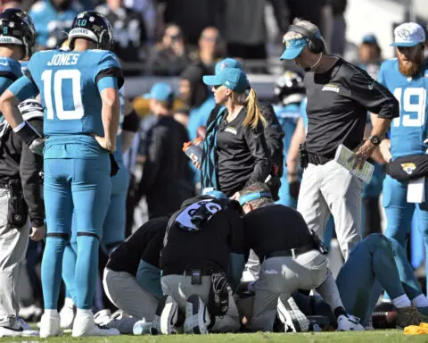 Violent hit on Jaguars QB Trevor Lawrence 'has no business being in our league,' coach says