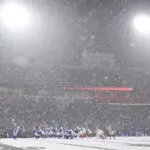 Josh Allen has TDs passing, rushing and receiving as Bills rout 49ers 35-10 in snow, clinch AFC East