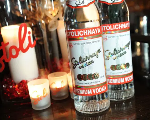 Stoli vodka files for bankruptcy in the United States