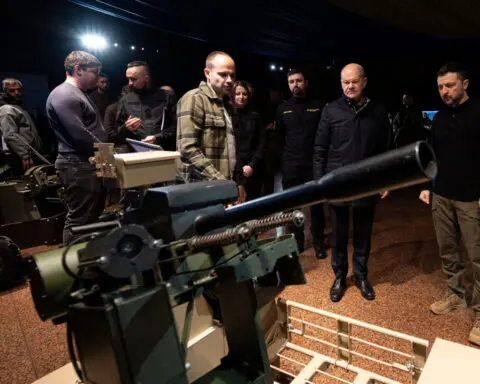 Germany's Scholz pledges new military aid to Ukraine during rare Kyiv trip