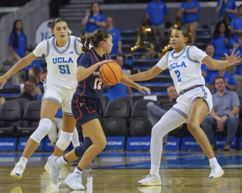 TCU, Duke climb into top 10, Notre Dame drops in women's AP Top 25; UCLA and UConn remain 1-2