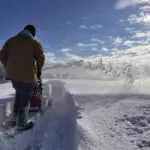 What is 'lake-effect snow'? Warm air from large bodies of water is the key ingredient