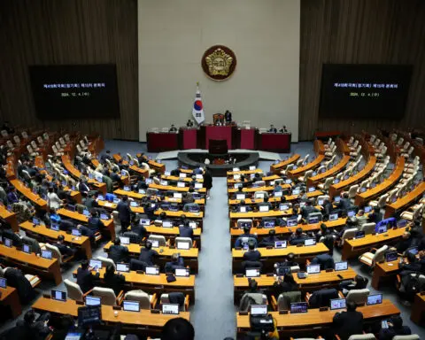 South Korean president Yoon declares martial law