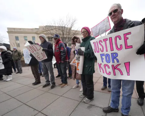 An ex-officer who died in an apparent suicide before his abuse trial was not supposed to have a gun