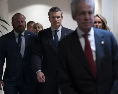 Hegseth fights to save Pentagon nomination as sources say Trump considers DeSantis