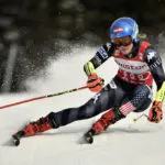 Mikaela Shiffrin feeling ‘more human’ after crashing out in giant slalom event