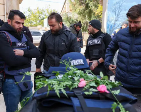 Photographer for German press agency killed in Syria as rebels push for control of key city