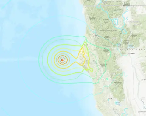 Tsunami warning issued in Northern California after 7.0-magnitude earthquake strikes off the coast