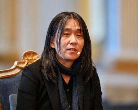 South Korean Nobel prize winner Han was shocked by political turmoil at home