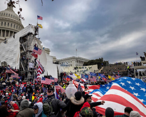 ‘Trump’s gonna pardon me anyways,’ January 6 rioter scoffs as he’s led from court to prison
