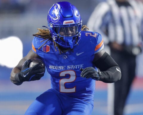 Ashton Jeanty lets his play do the talking for CFP-bound Boise State