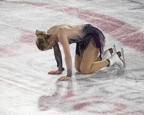 Amber Glenn becomes first US woman in 14 years to win figure skating Grand Prix Final