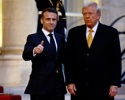 Macron brings Trump, Ukraine's Zelenskiy together ahead of Notre-Dame ceremony