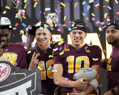 Arizona State makes College Football Playoff with 45-19 win over Iowa State in Big 12 title game