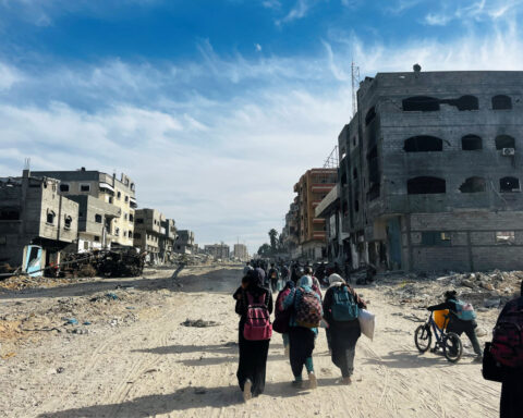 Doctors say Israeli shells hit Gaza hospital, Israel denies strike