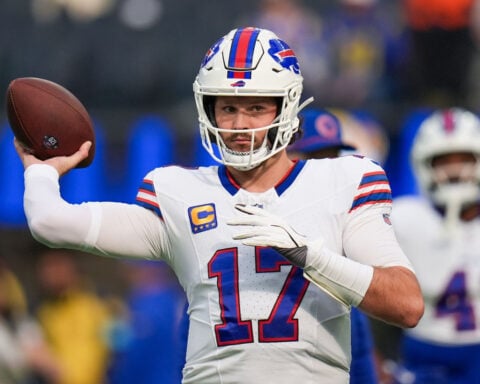 Buffalo Bills quarterback Josh Allen makes NFL history in thrilling loss to Los Angeles Rams