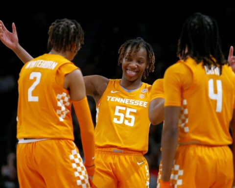 No. 19 Tennessee back in women's AP Top 25 after year out of poll; UCLA, UConn remain 1-2
