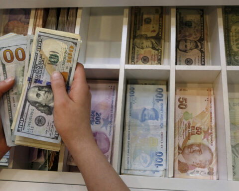 Dollar edges up as market looks to CPI data; Aussie, kiwi rise on China