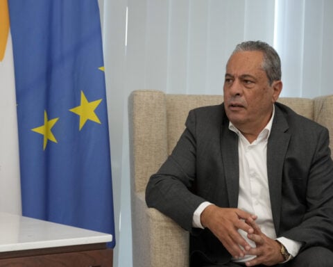 Boosting Cyprus' defense is key so close to the war-wracked Mideast, defense minister says