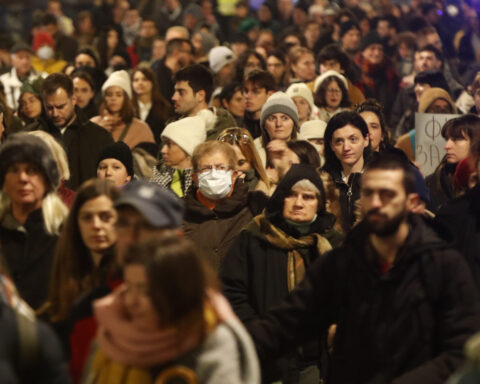 Citizens against smog: Protesters in North Macedonia demand action against pollution