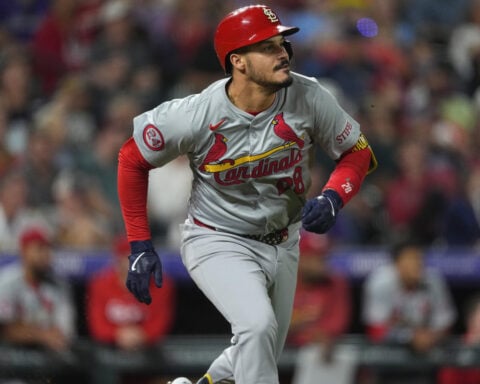 Nolan Arenado open to switch from third base to first and leaving Cardinals for a team he approves