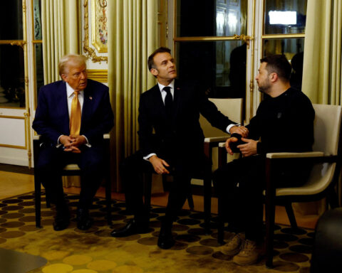 Zelenskiy made case for security guarantees at Paris meeting with Trump