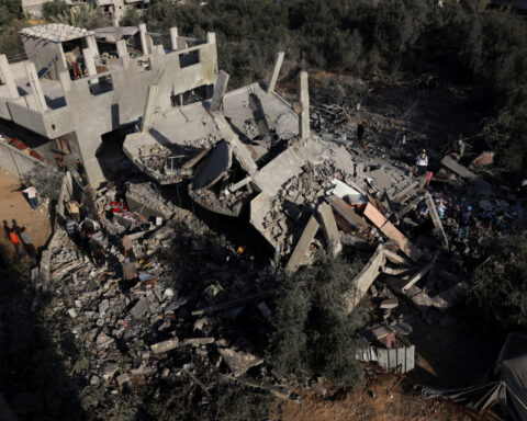 Israeli airstrikes kill at least 38 Palestinians in Gaza, medics say