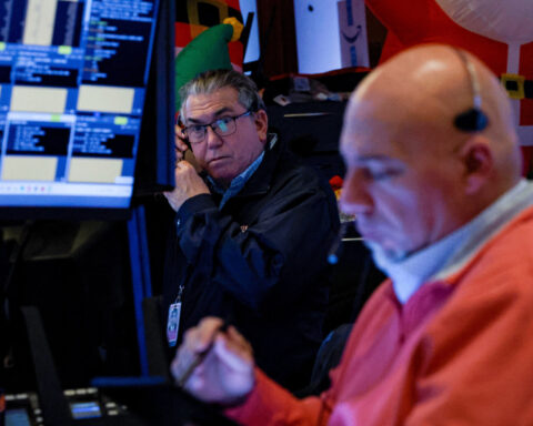 Global shares, greenback rise as inflation data reinforce rate cut expectations